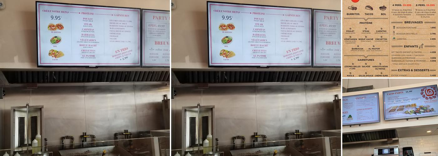 Ke Pasó Mexigrill Menu