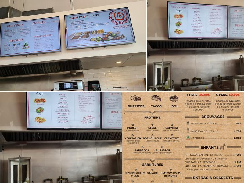 Ke Pasó Mexigrill Menu