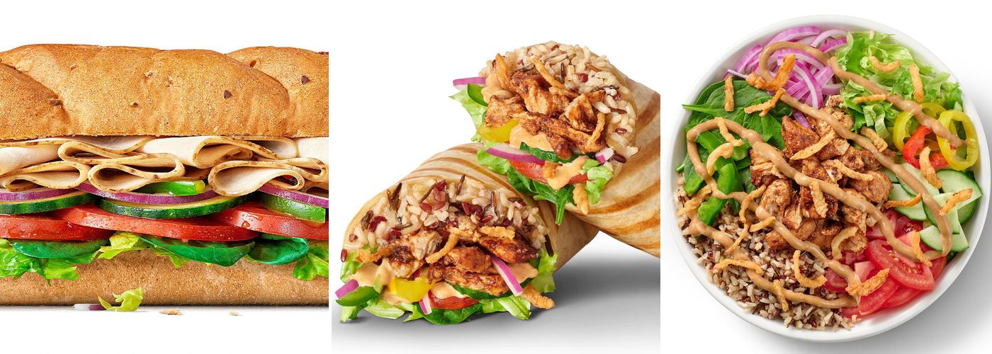 Subway Menu