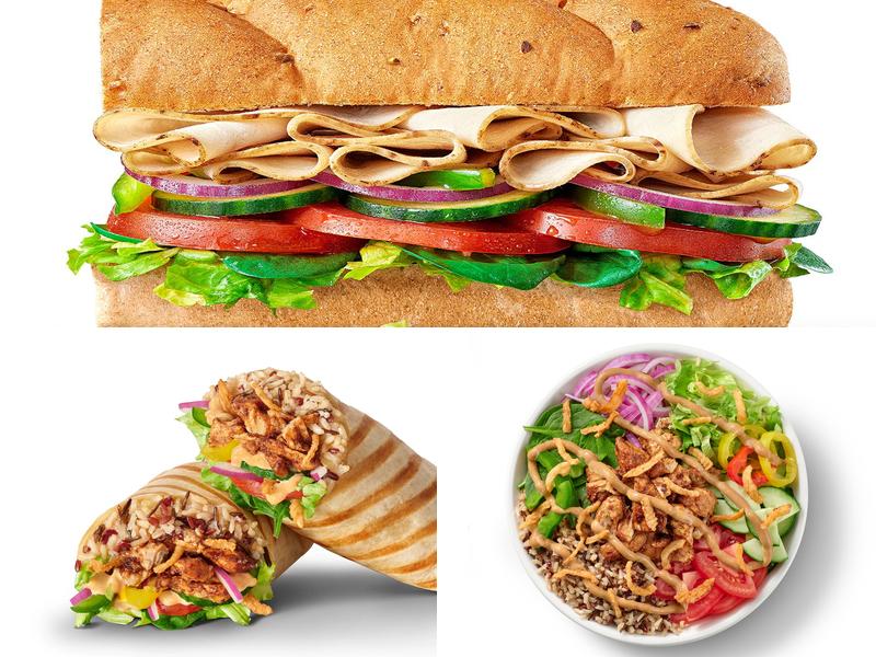 Subway Menu