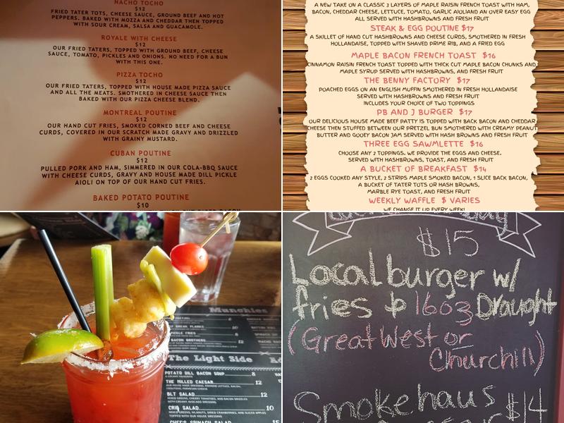 The Caesar Mill Menu