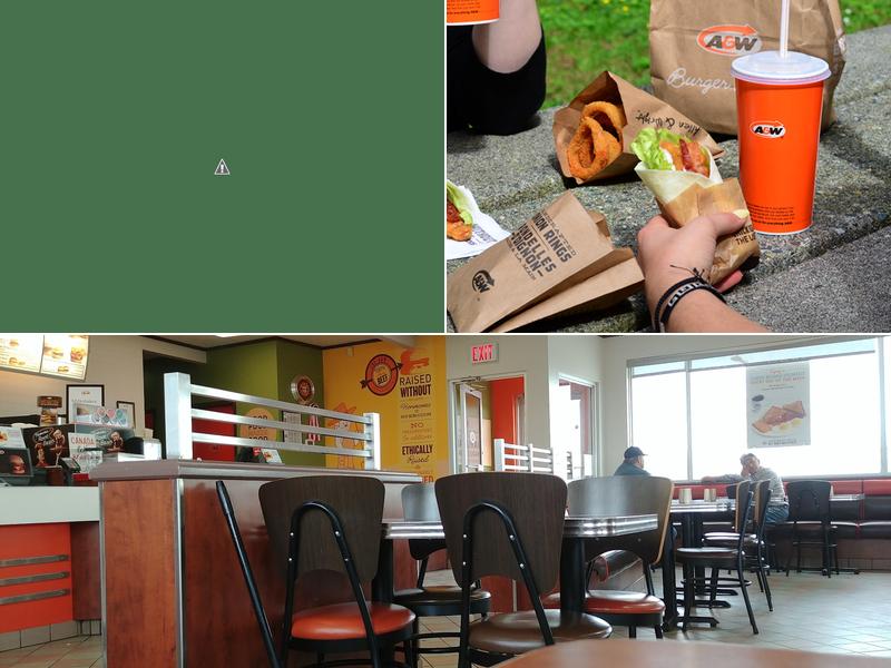 A&W Canada Menu