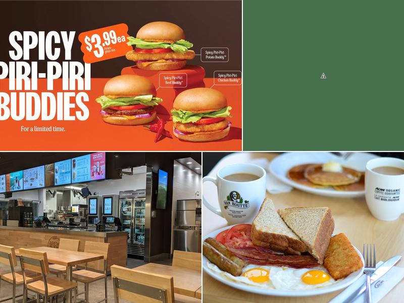 A&W Canada Menu