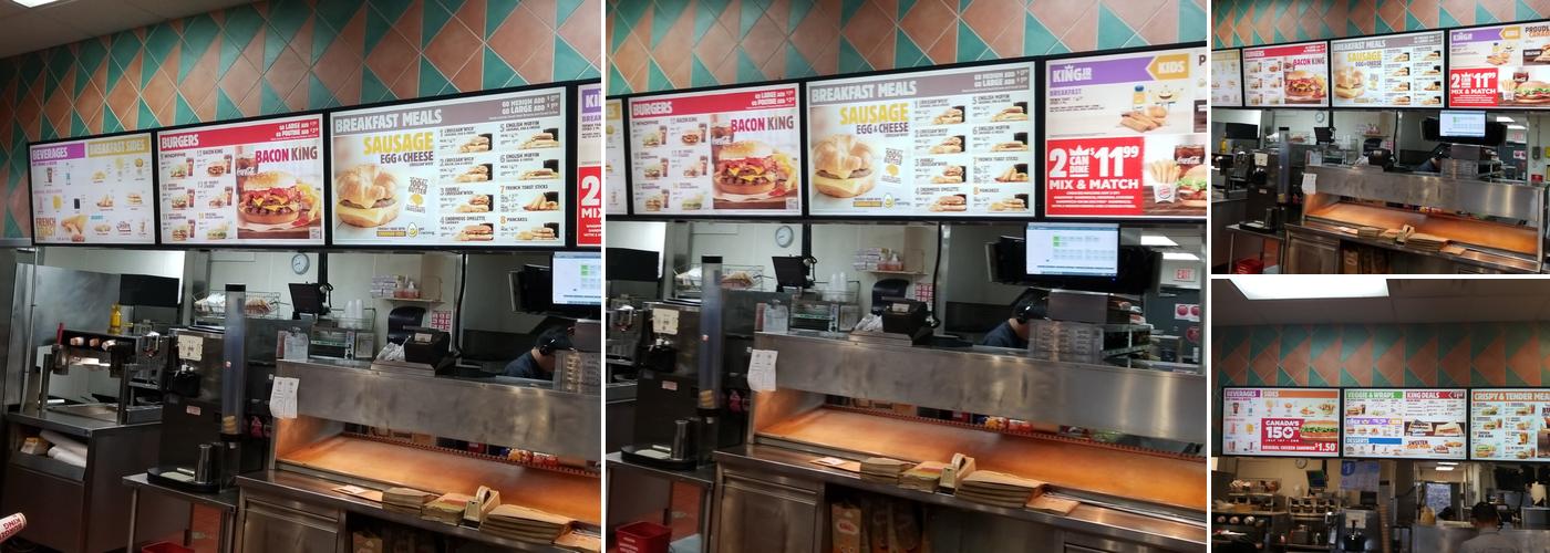 Burger King Menu