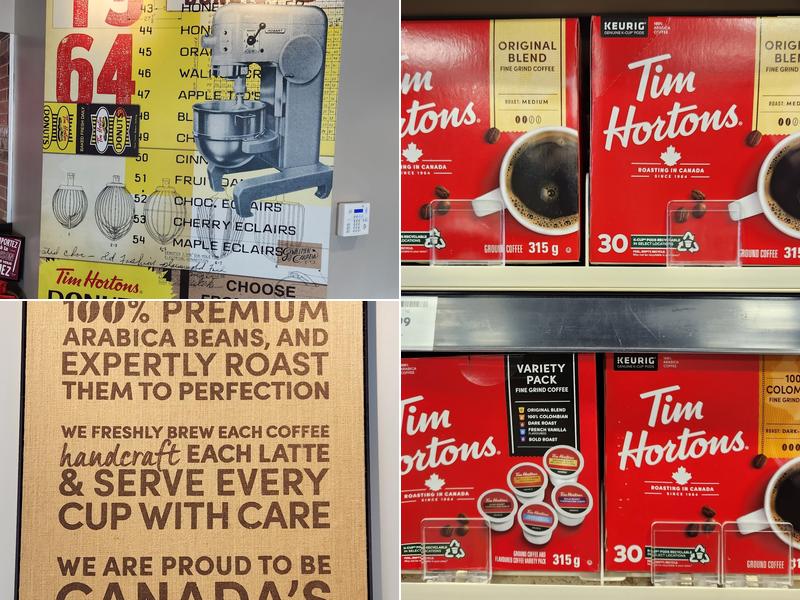 Tim Hortons Menu