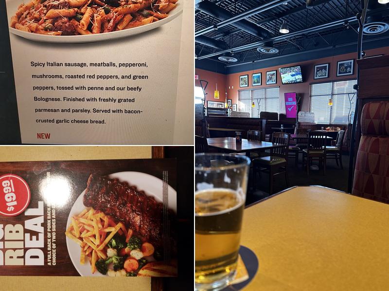 Boston Pizza Menu