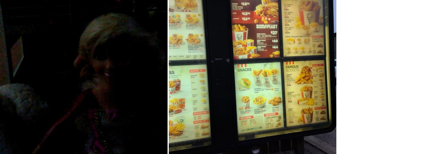 KFC Menu