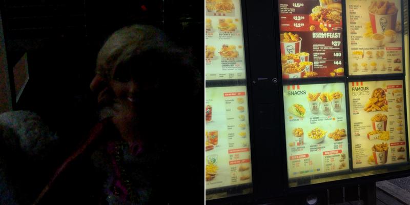 KFC Menu