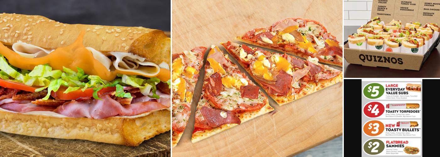 Quiznos Menu