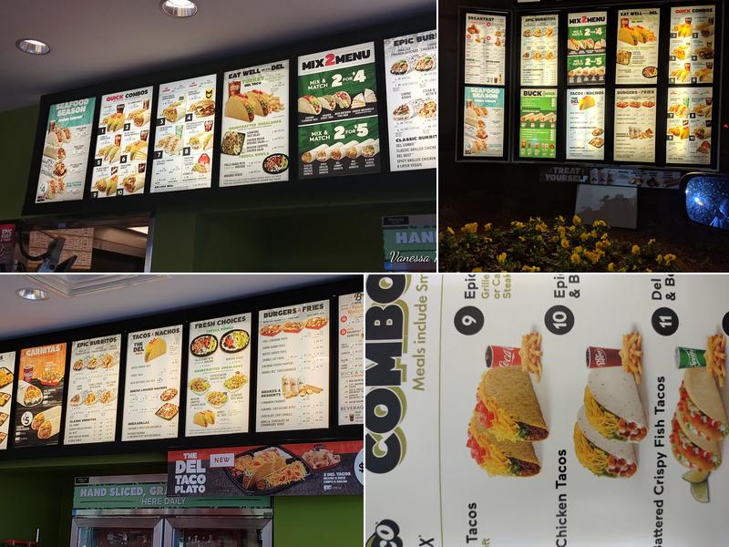 Del Taco Menu
