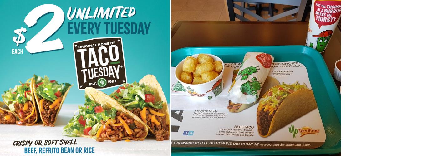 TacoTime Menu