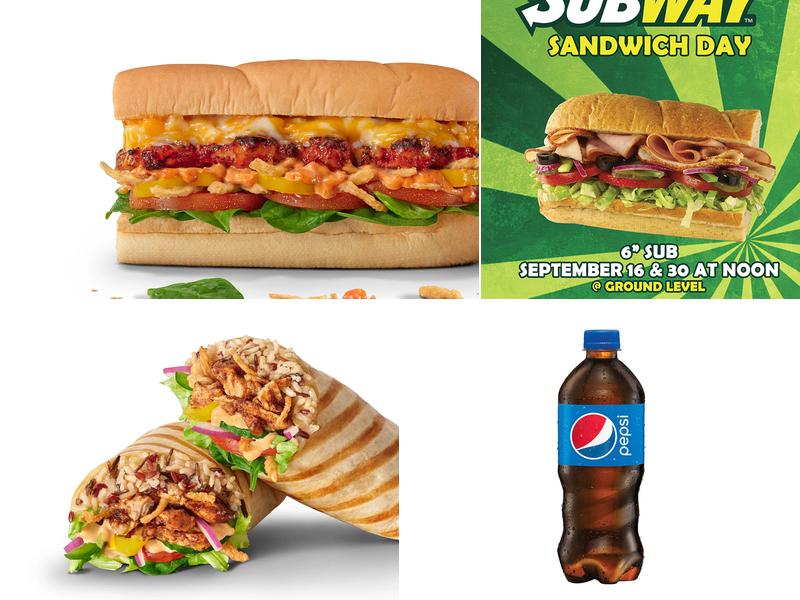 Subway Menu