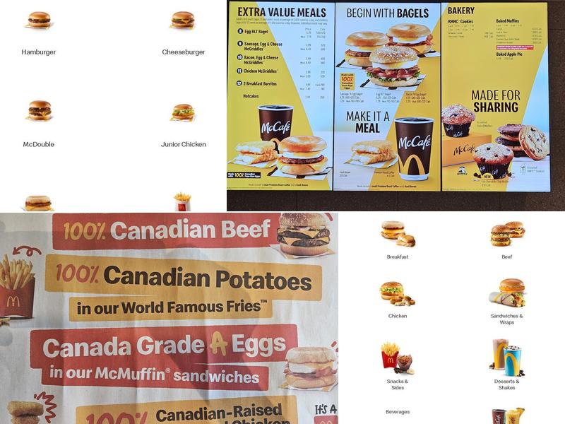 McDonald's Menu