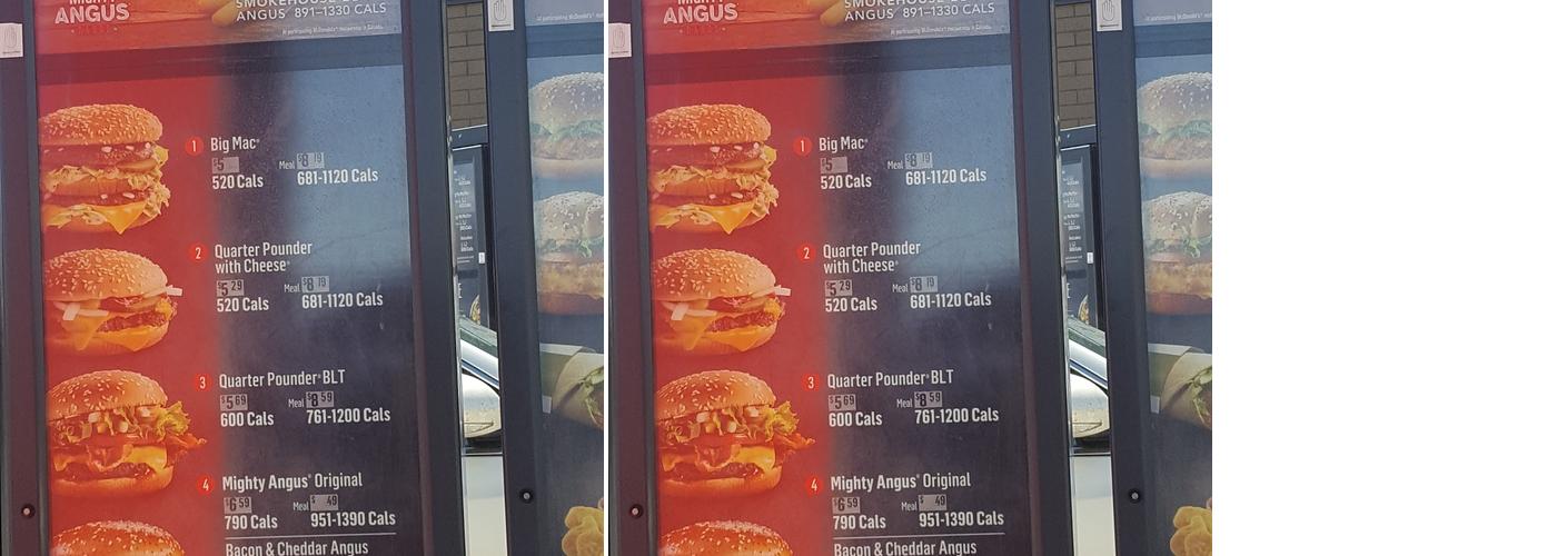 McDonald's Menu