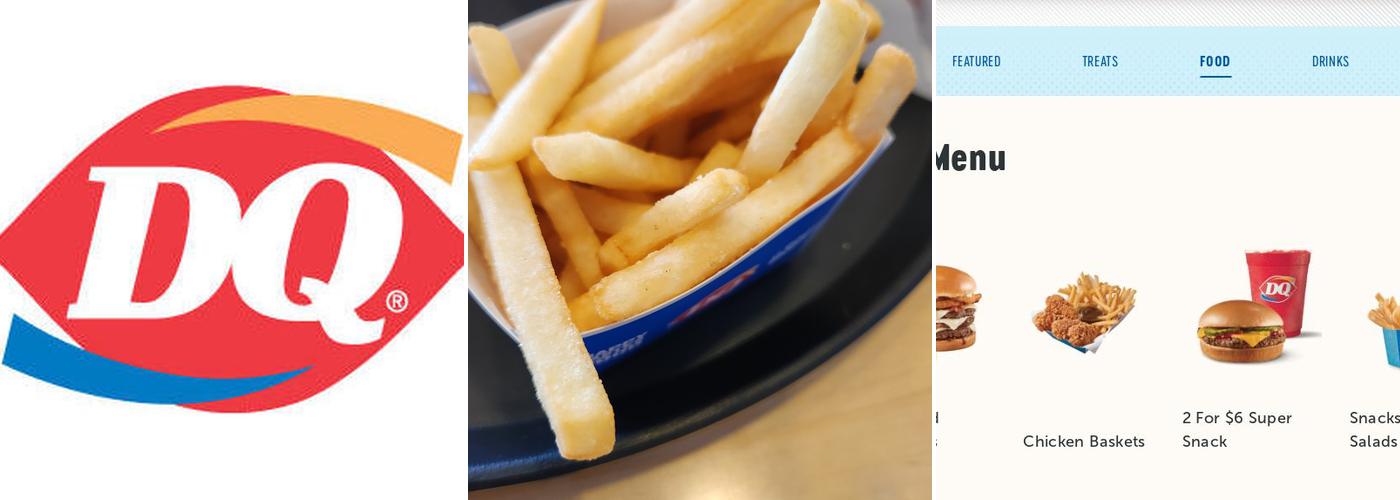 Dairy Queen Grill & Chill Menu