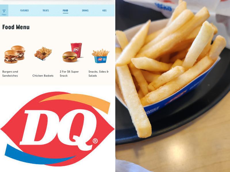 Dairy Queen Grill & Chill Menu