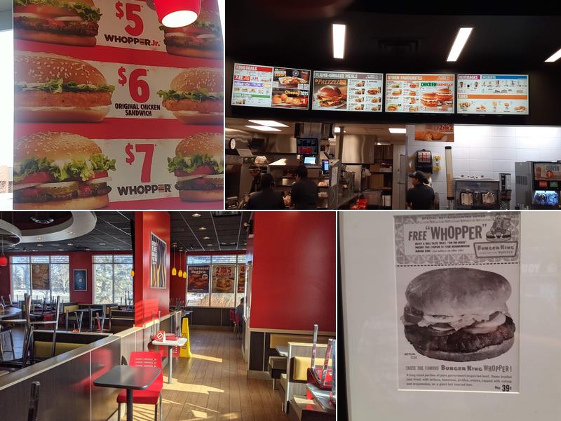 Burger King Menu