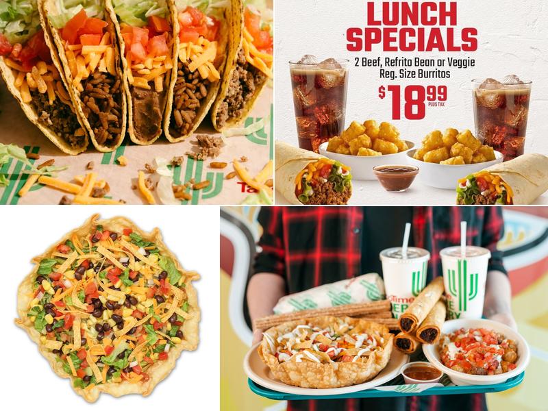 TacoTime Prince of Wales Menu