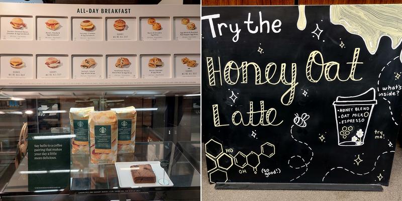 Starbucks Menu