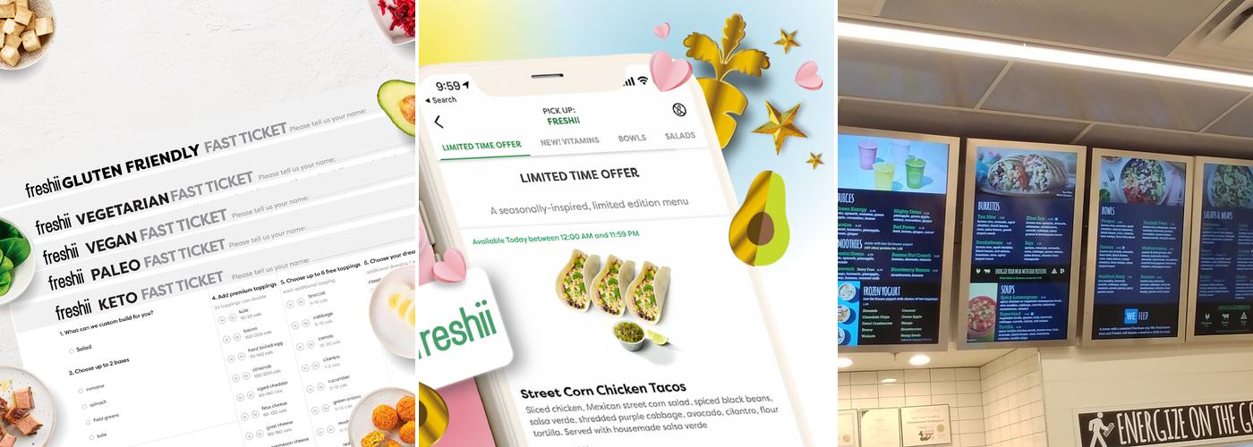 Freshii Menu