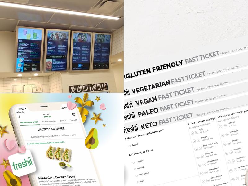 Freshii Menu