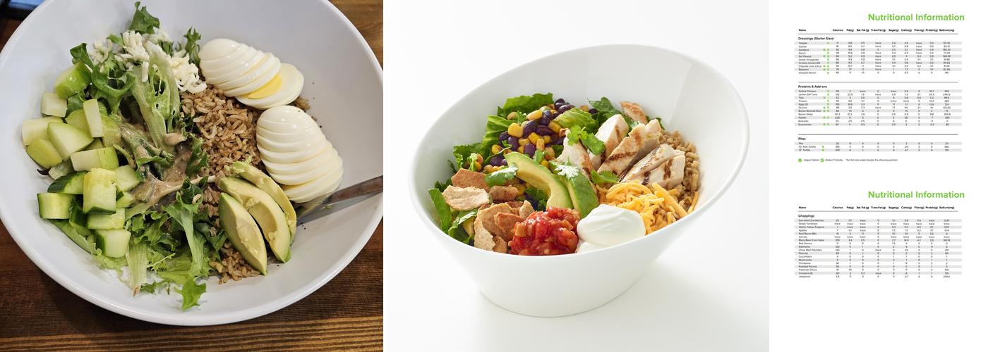 The Chopped Leaf Menu