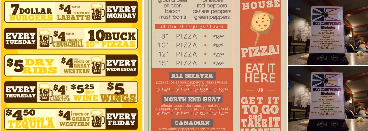 Crackers Menu