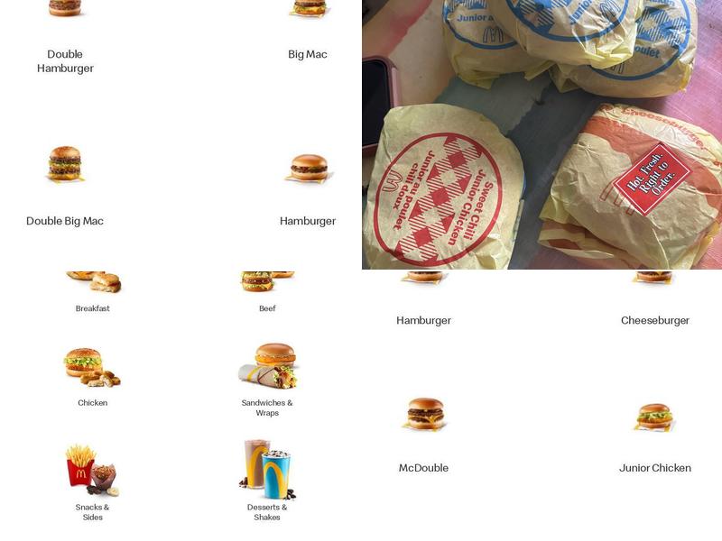 McDonald's Menu