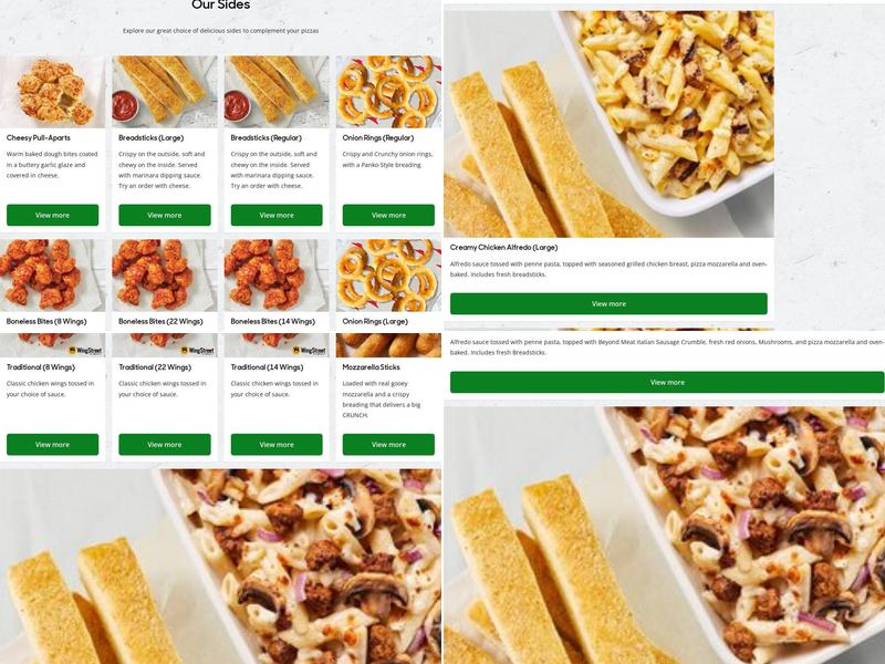 Pizza Hut Menu
