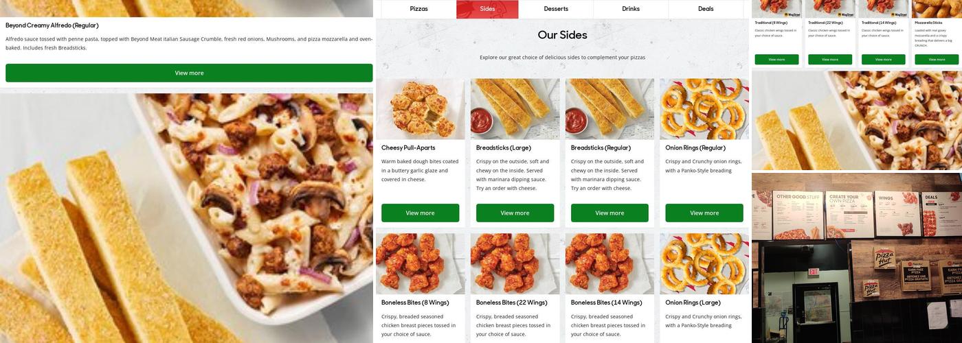 Pizza Hut Menu