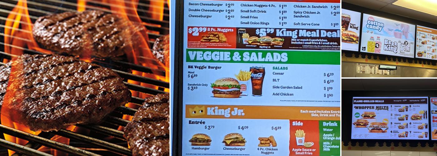 Burger King Menu