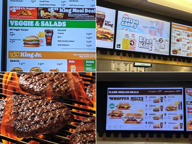Burger King Menu