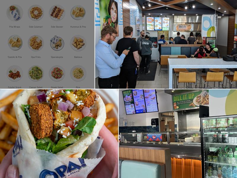 OPA! of Greece Stonegate Center Menu