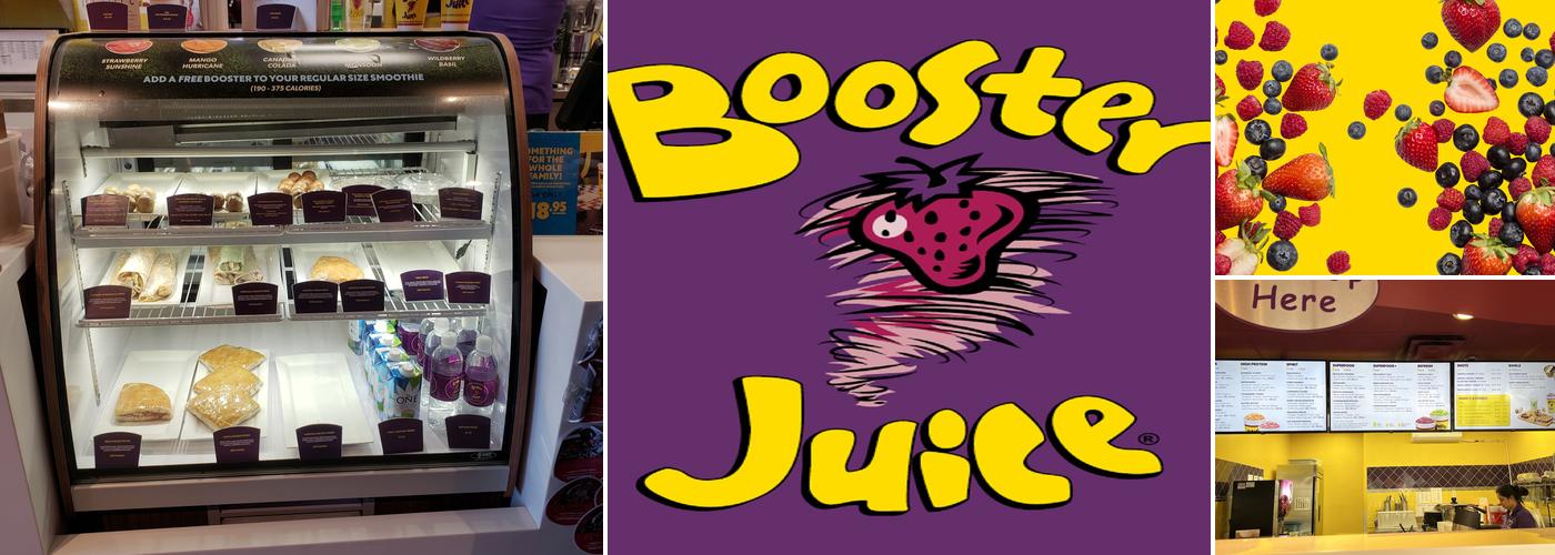 Booster Juice Menu