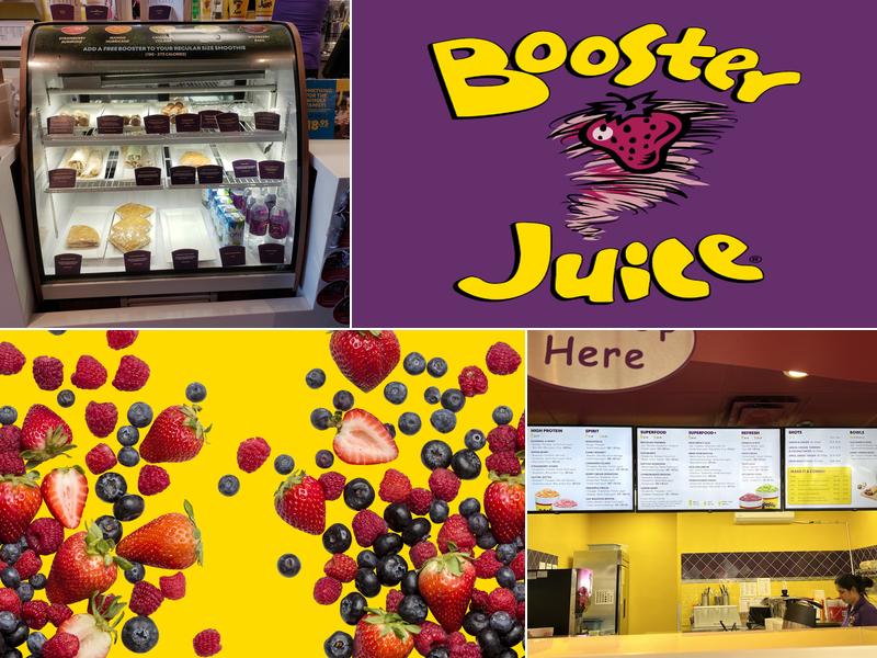Booster Juice Menu