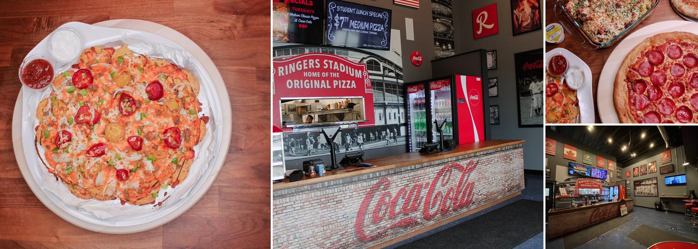 Ringers Original Pizza Menu