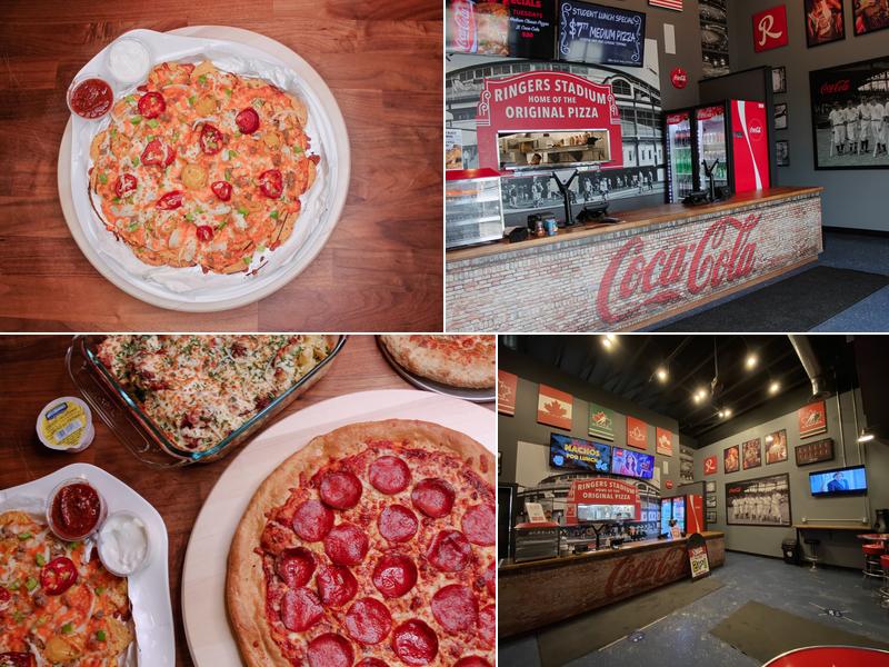 Ringers Original Pizza Menu