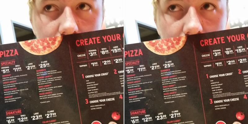 Pizza Hut Menu