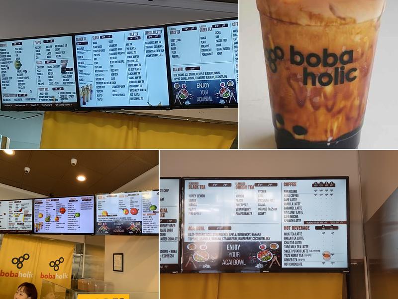BobaHolic Menu