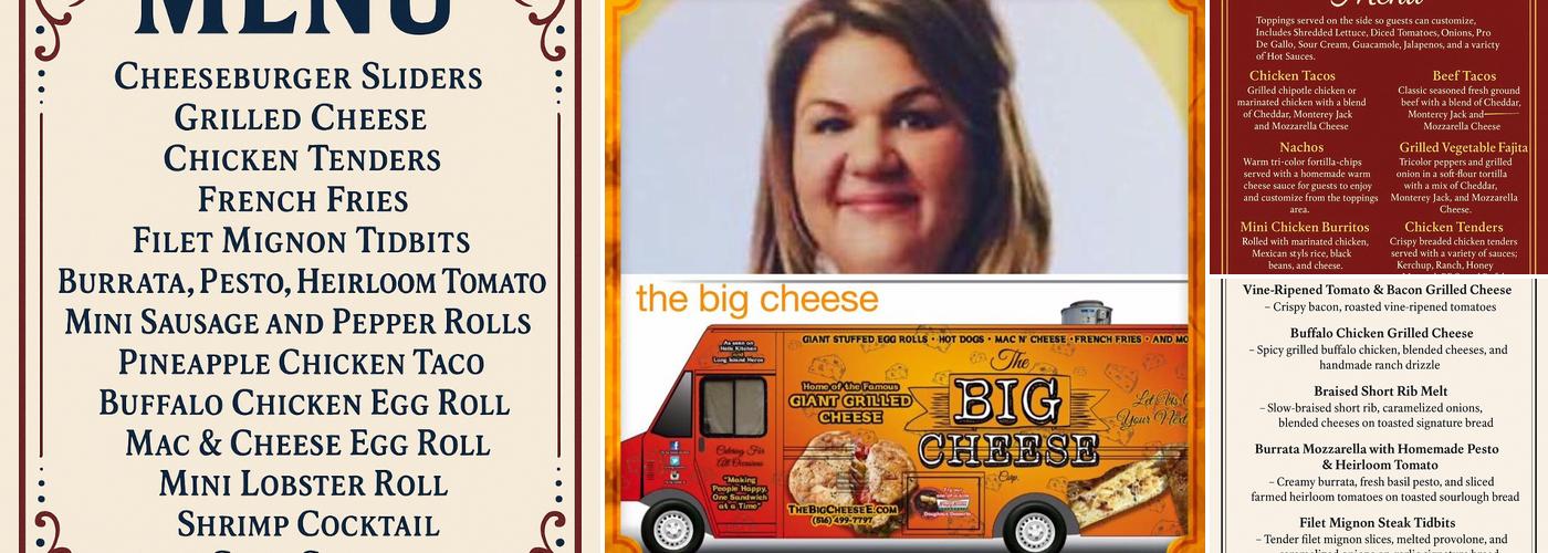The Big Cheesee Menu