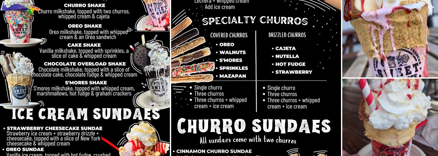Sweet Bites N Ice Menu