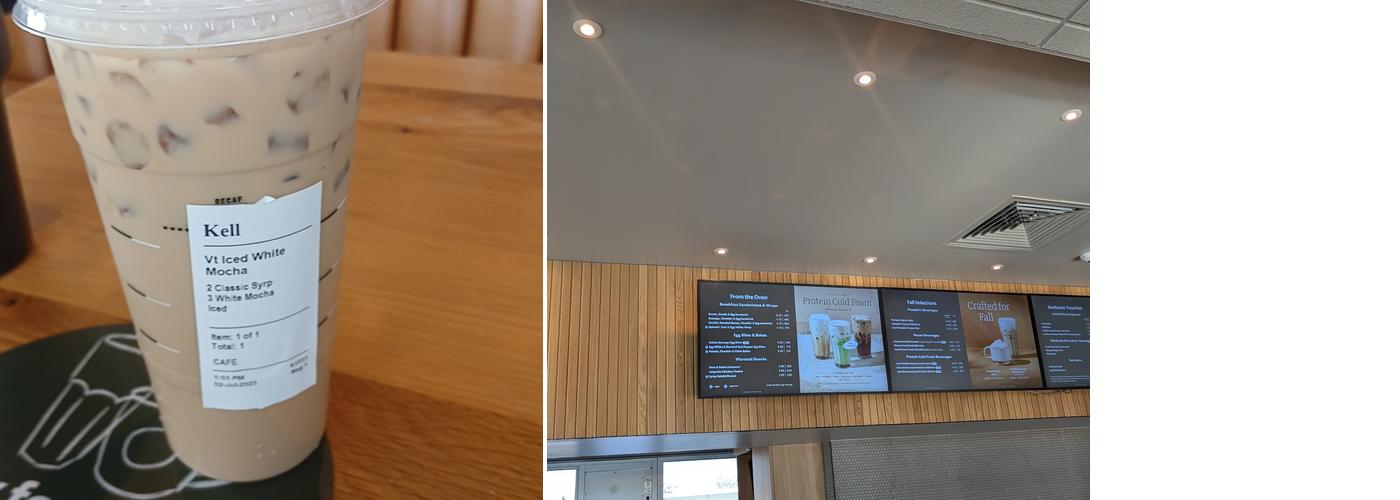 Starbucks Menu
