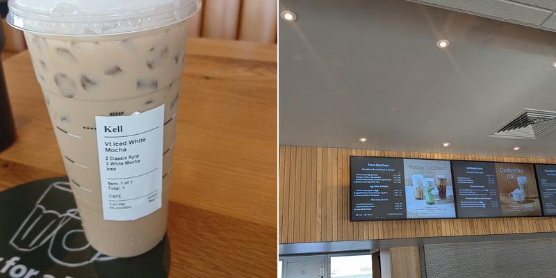 Starbucks Menu