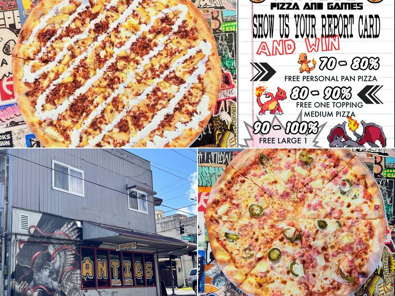 Antics Pizza 475 Kinoole St, Hilo