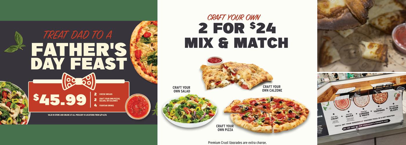 Pieology Pizza Kaneohe Menu