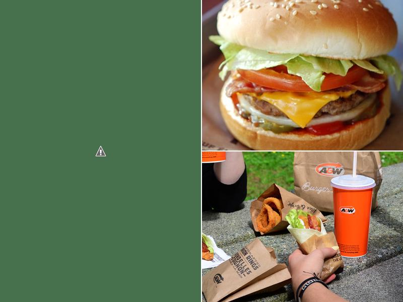A&W Canada Menu