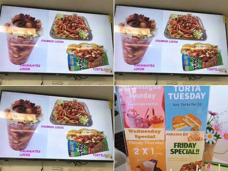 La Michoacana Factory Menu