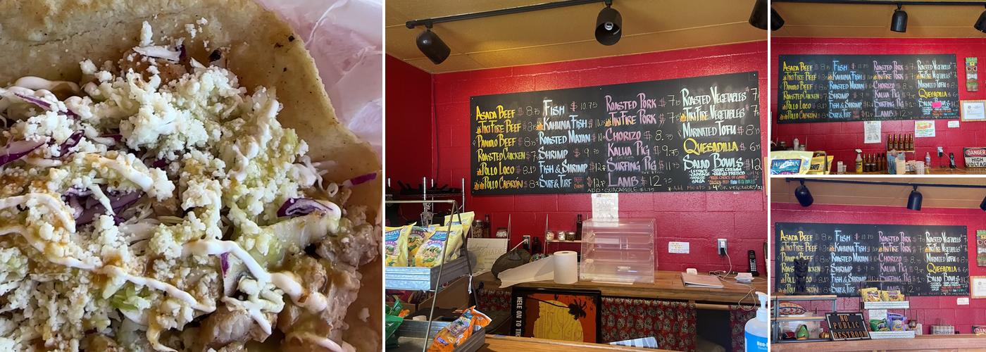 Tiki Tacos Menu