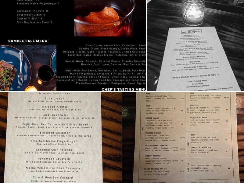 Broken Arrow Menu
