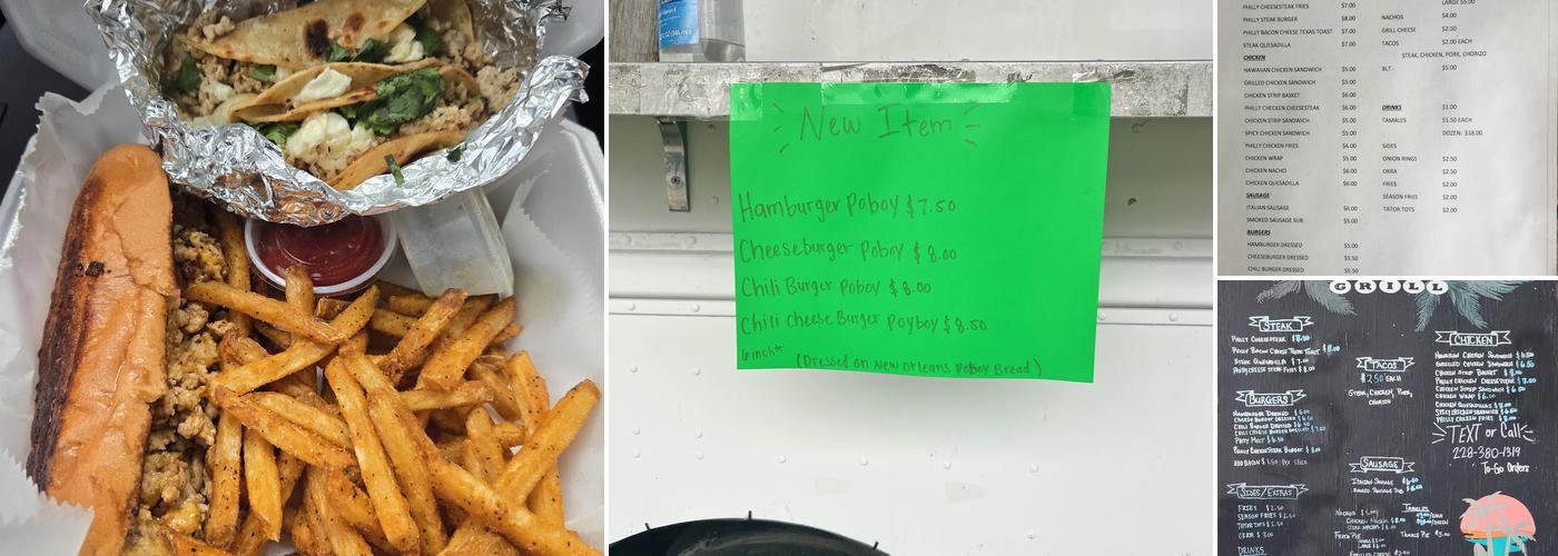 Beach Side Grill Menu